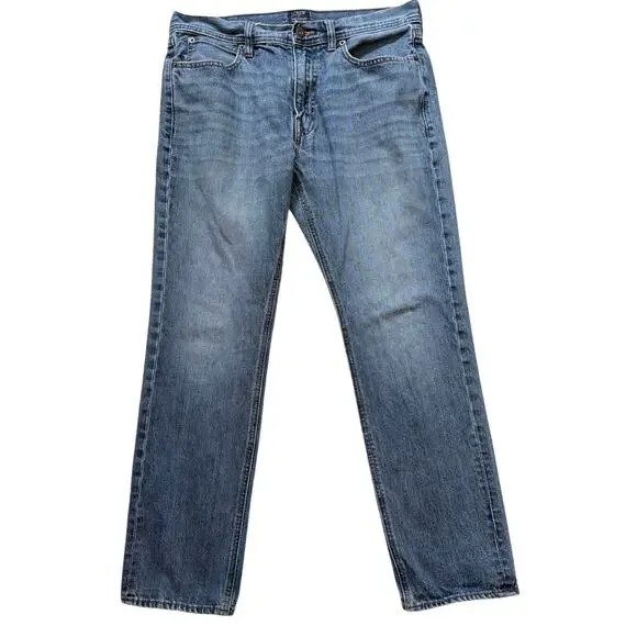 J.Crew The Sutton Straight Fit Cotton Denim Jeans Men’s Size 32x30 - Picture 2 of 6